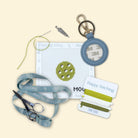 In a Pickle Bag Tag/Key Fob Kit - KC Needlepoint