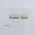 3D Greenhouse Mini House Canvas - KC Needlepoint