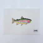 Rainbow Trout Canvas - KC Needlepoint
