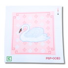 Swan Pillow Canvas - KC Needlepoint