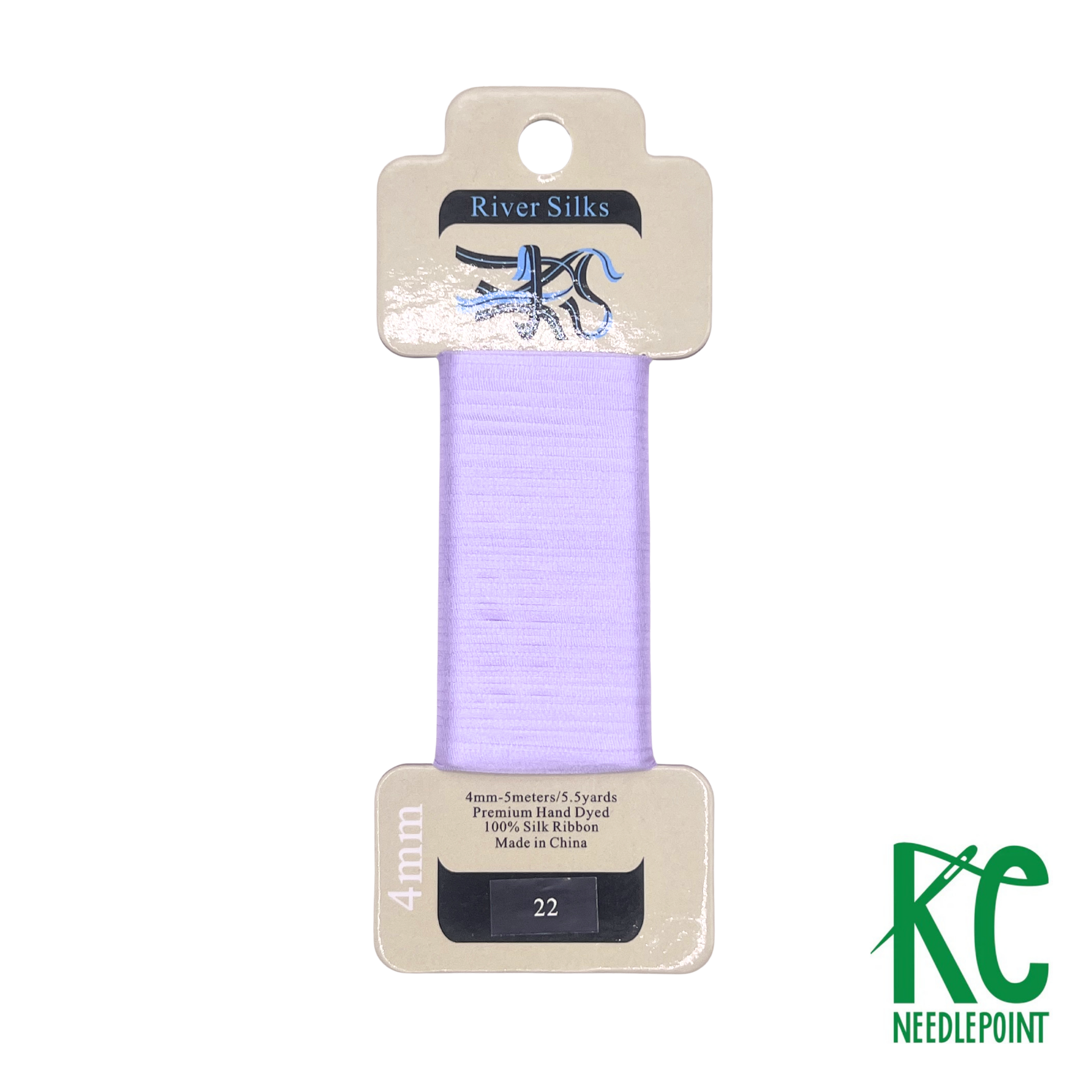 Silk Ribbon 4mm 022 Orchid Petal - KC Needlepoint