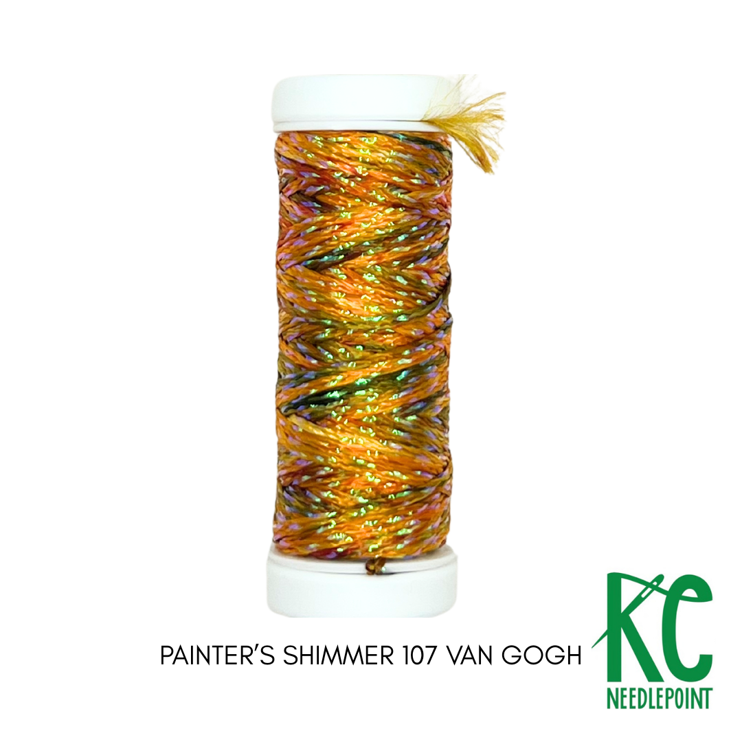 Painter's Shimmer 107 Van Gogh - KC Needlepoint