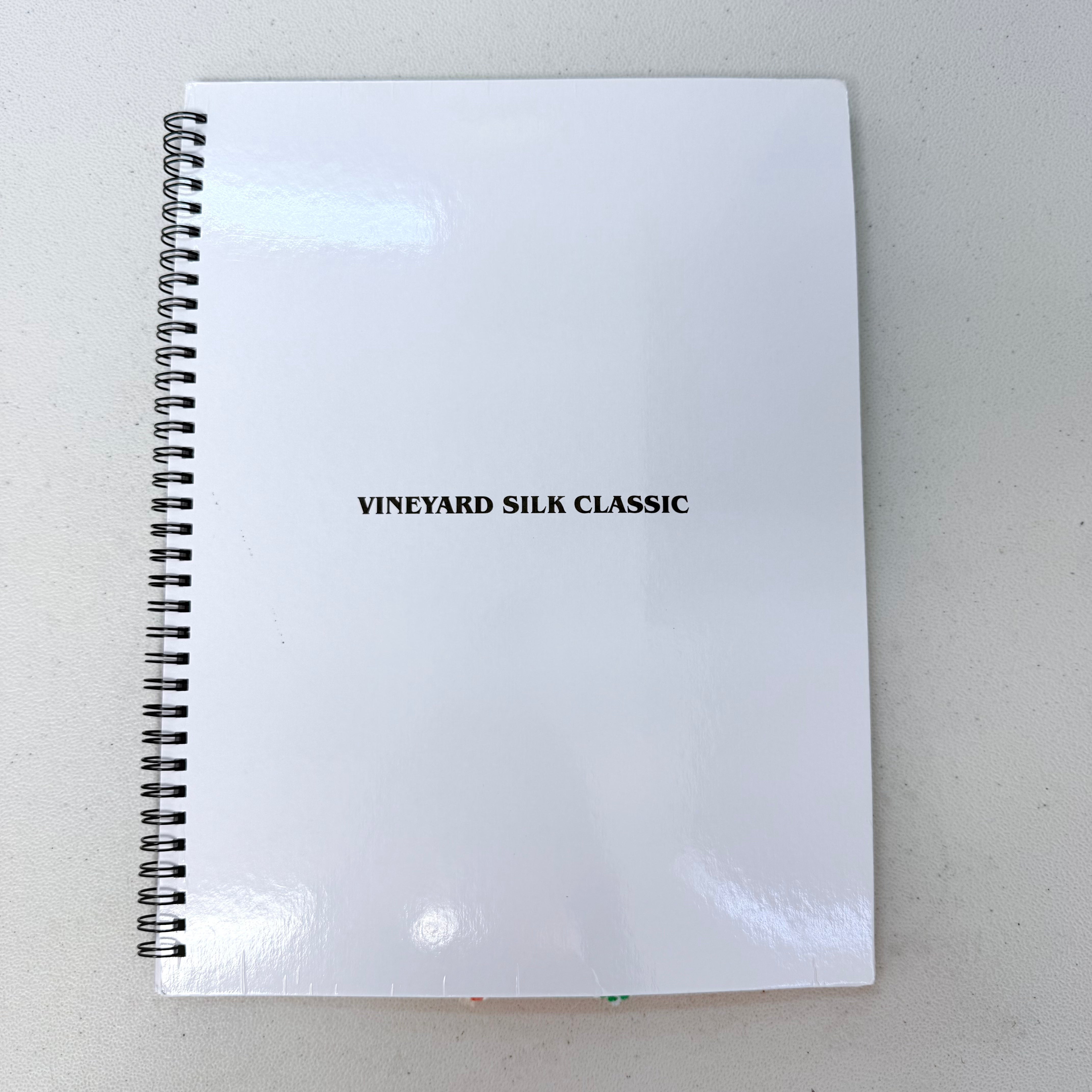 Vineyard Silk Color Card - KC Needlepoint