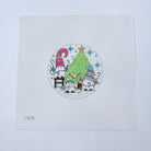 Tree Decorating Gnomes Canvas - KC Needlepoint