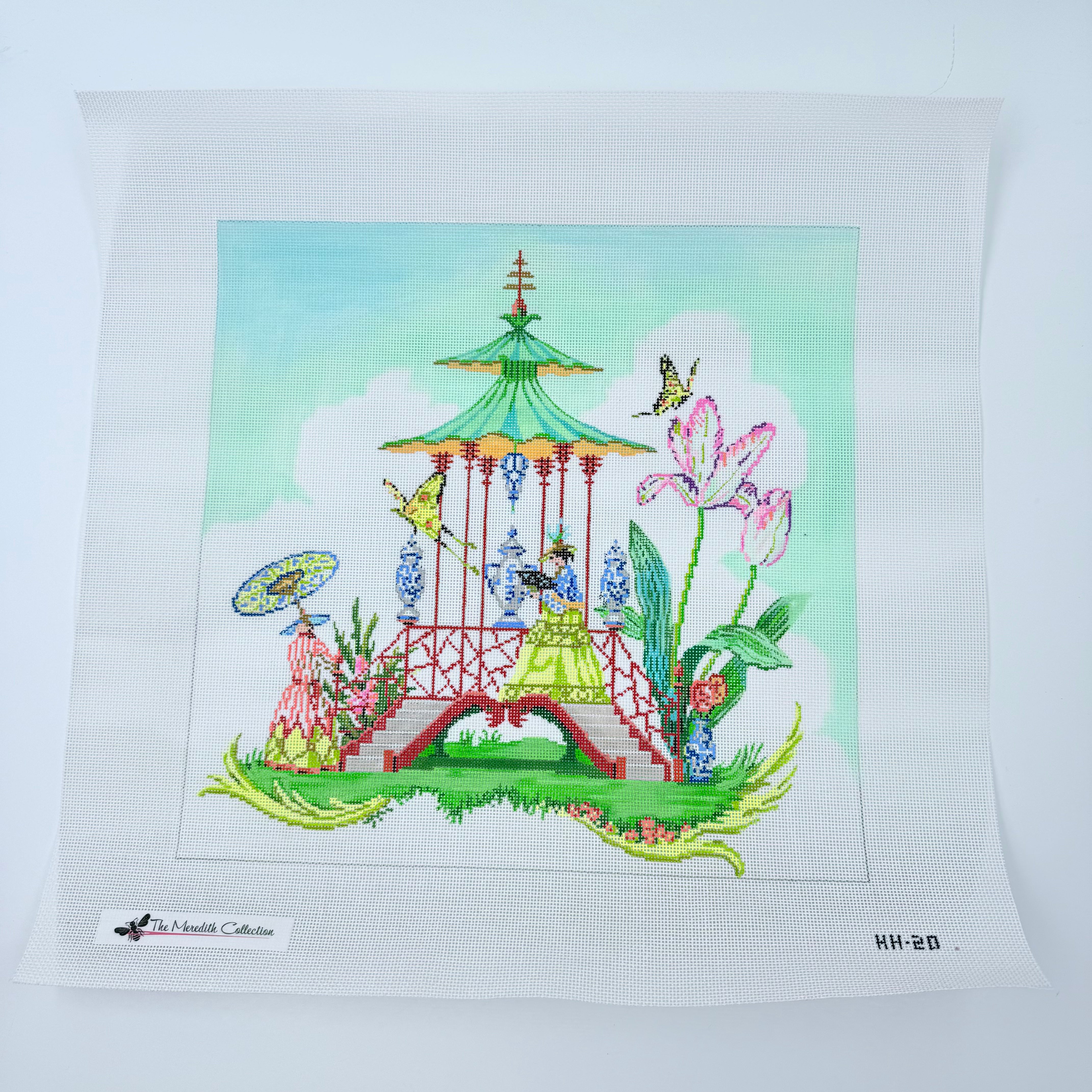 The Courtship Canvas - KC Needlepoint