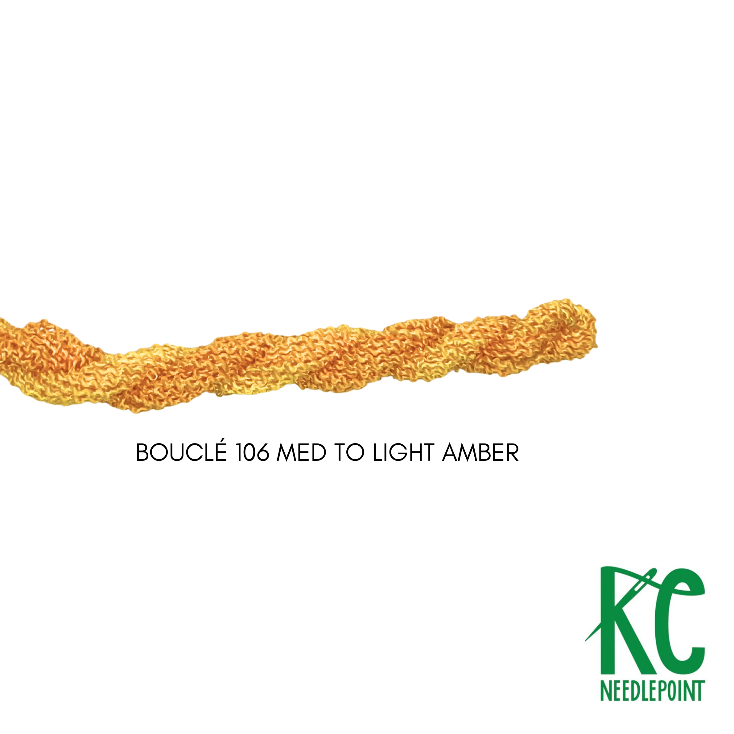 Bouclé 106 Medium to Light Amber - KC Needlepoint