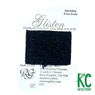 Glisten G01 Jet Black - KC Needlepoint
