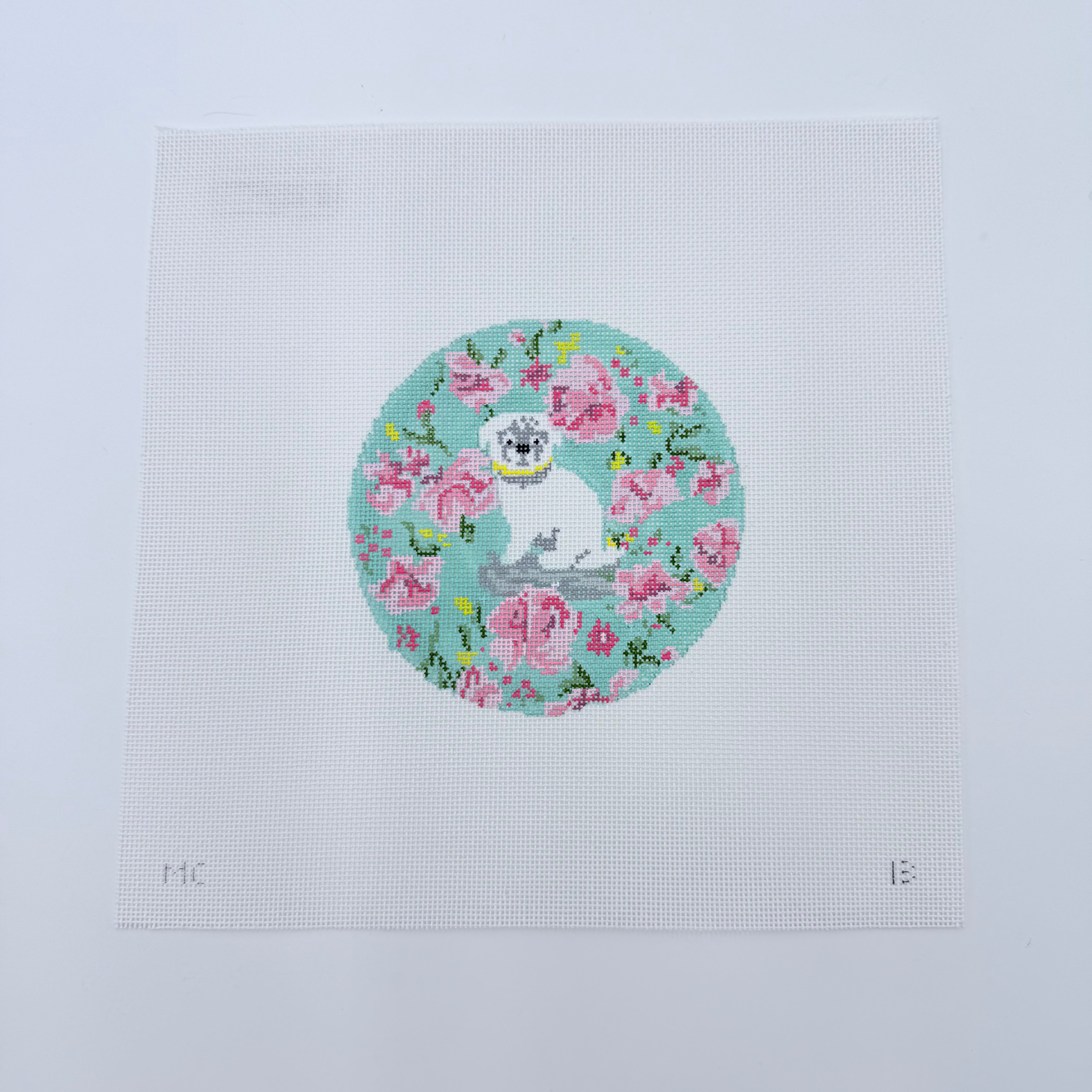 Weenie Ornament Canvas - KC Needlepoint