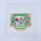 Boy at window Stocking Cuff Canvas - KC Needlepoint
