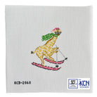 La Dolce Vita - Alpine Giraffe Needlepoint Canvas - KC Needlepoint