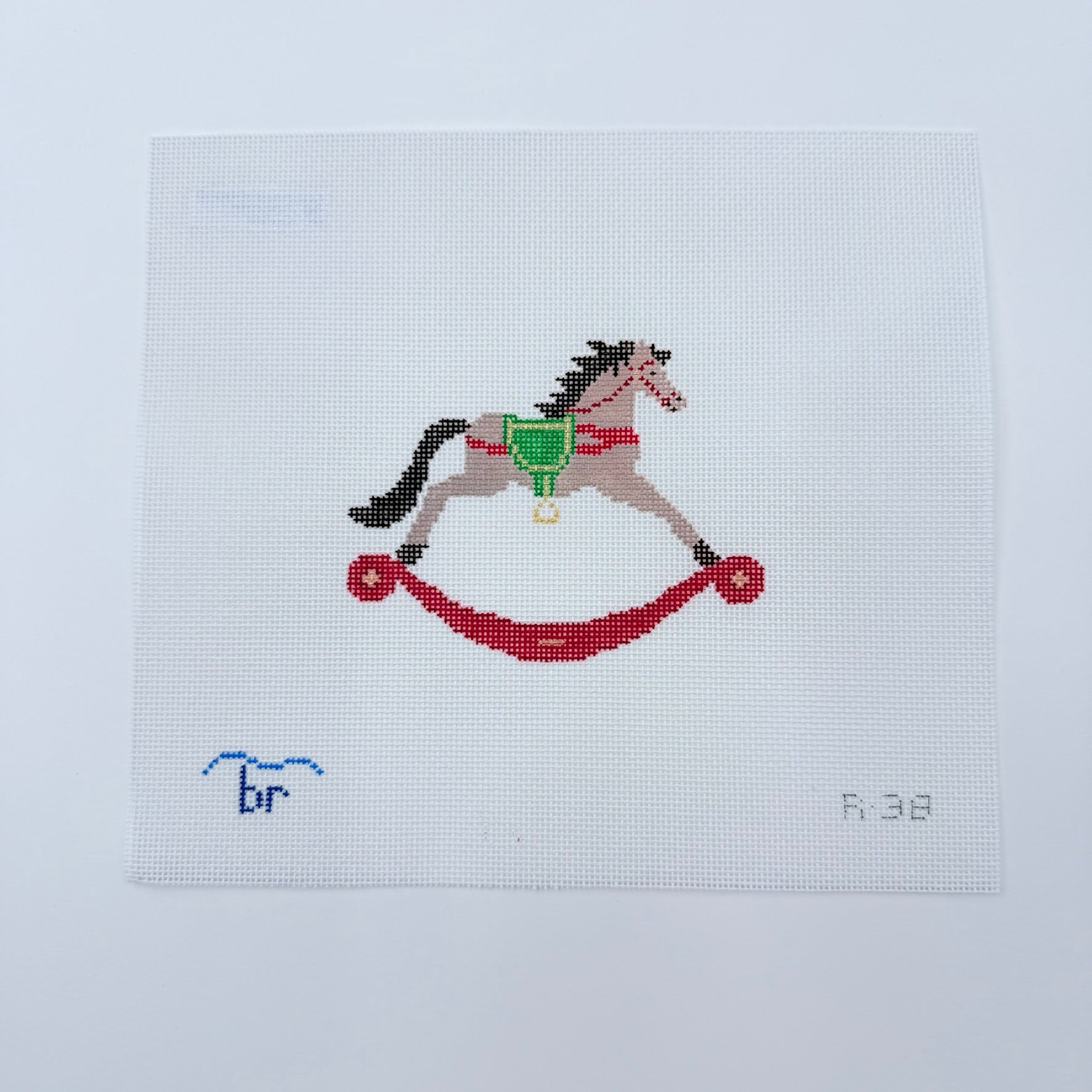 Rocking Horse Canvas - KC Needlepoint