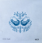 Woodland Birds Round Canvas - KC Needlepoint