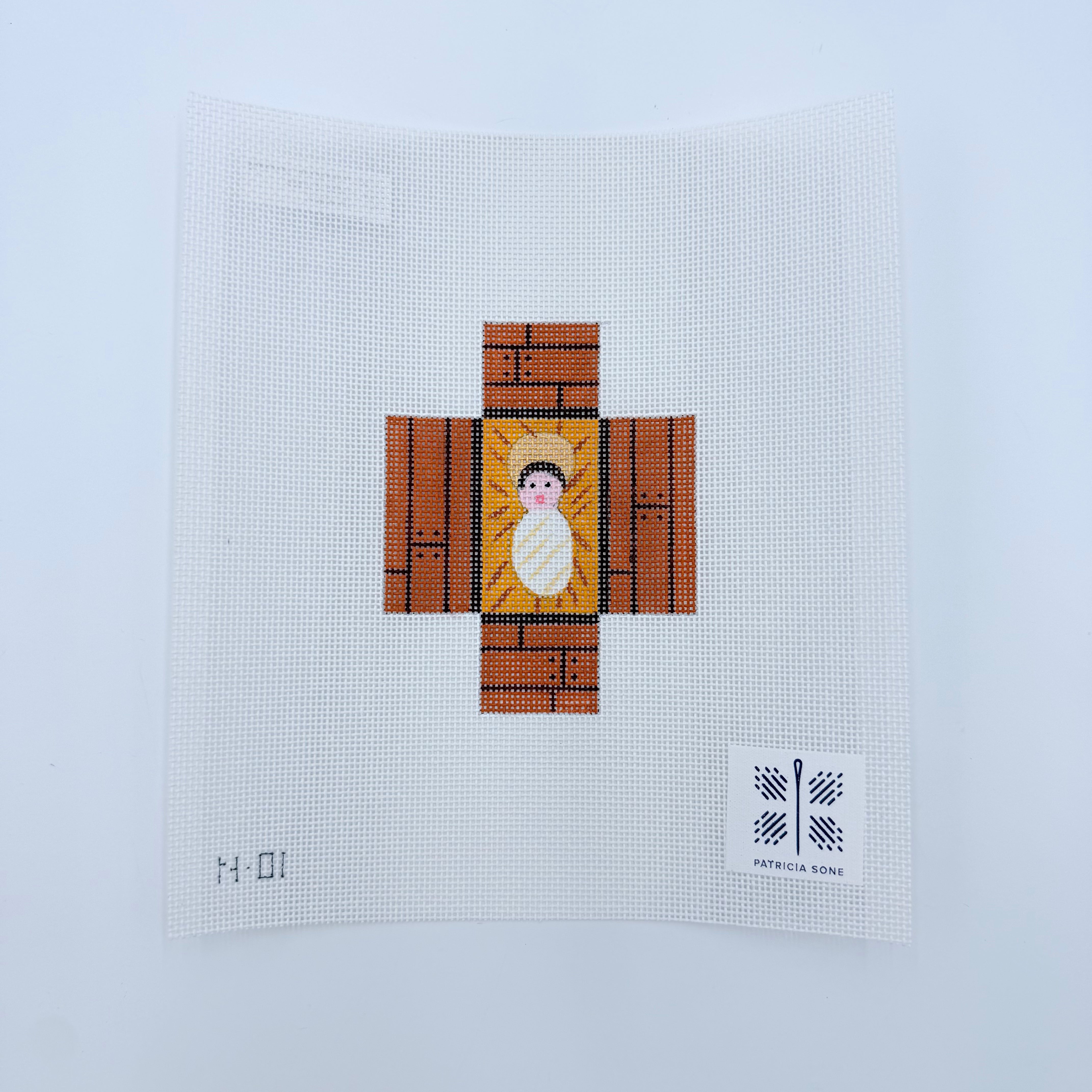 Patricia Sone Nativity Set Canvases - KC Needlepoint