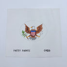 Eagle Oval Canvas - KC Needlepoint