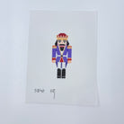 Purple King Nutcracker Canvas - KC Needlepoint