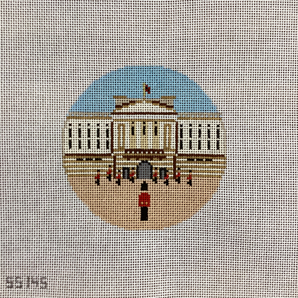 Changing of the Guard at Buckingham Palace Canvas - KC Needlepoint