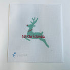 First Christmas Reindeer Canvas - KC Needlepoint