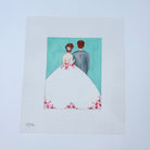 Bride and Groom Canvas - KC Needlepoint