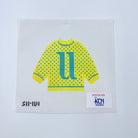 Letter Pullover- U - KC Needlepoint