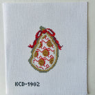 Jingle Bells Gilded Oyster Canvas - KC Needlepoint
