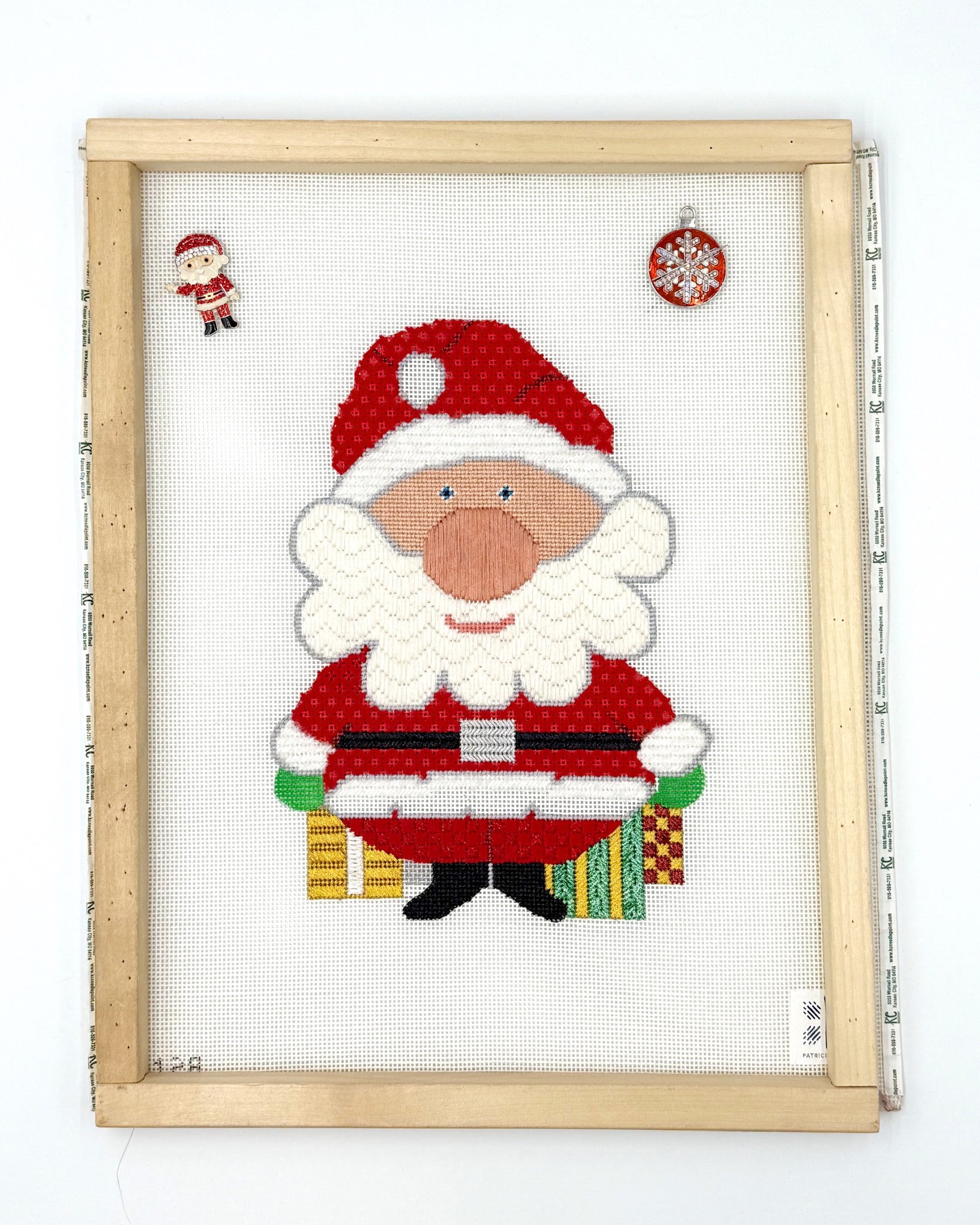 IN SHOP: Patricia Sone Santa Class - KC Needlepoint