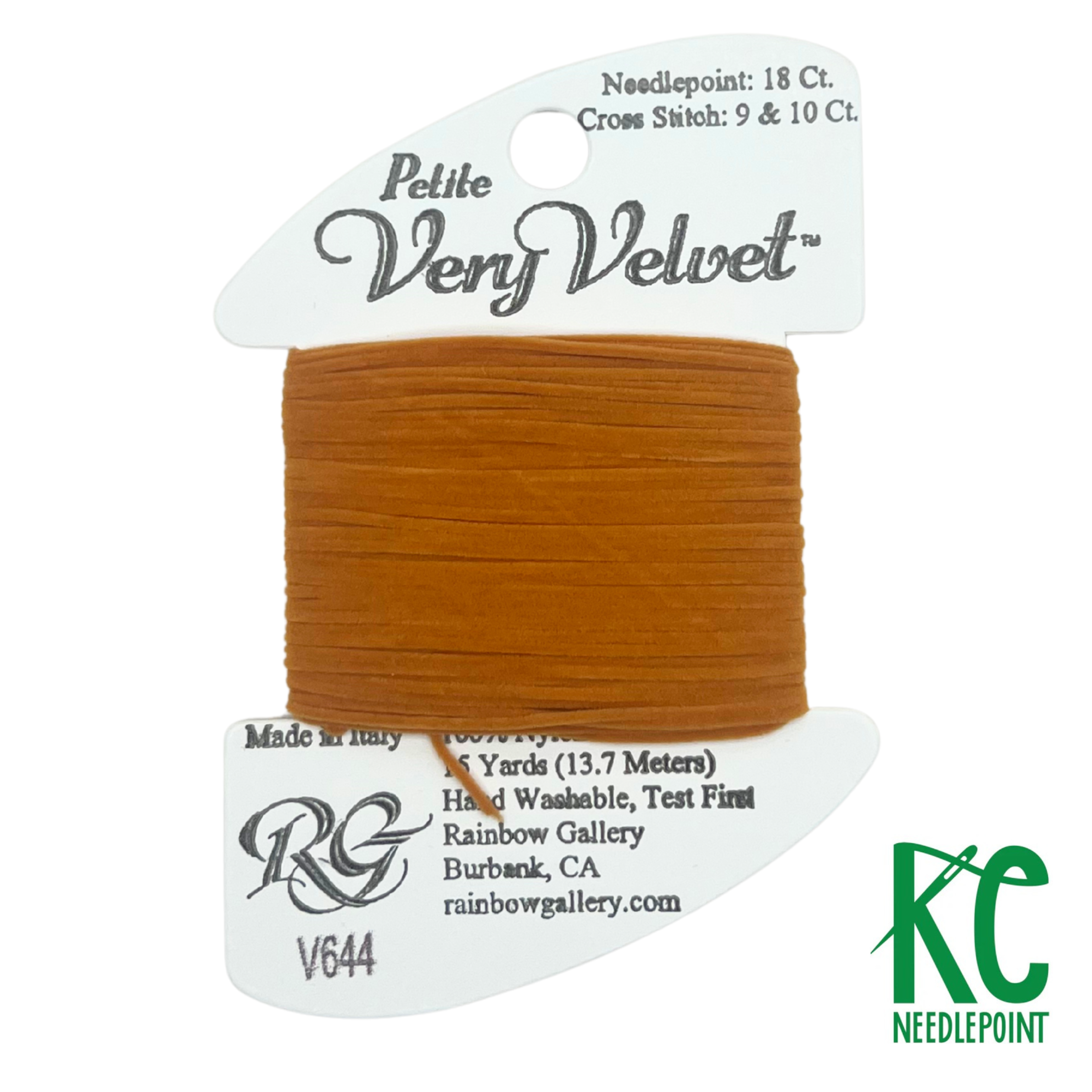 Petite Very Velvet V644 Golden Brown - KC Needlepoint