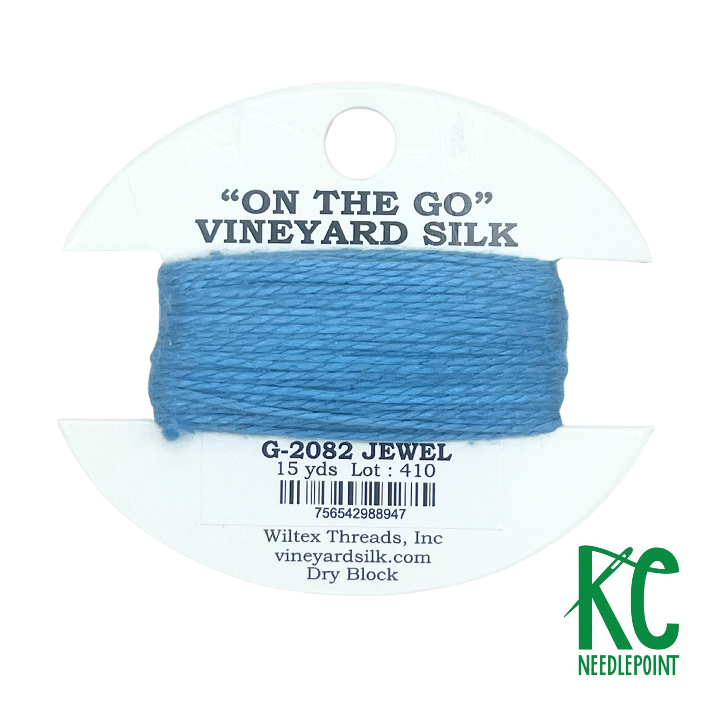 Vineyard Silk Card G2082 Jewel - KC Needlepoint