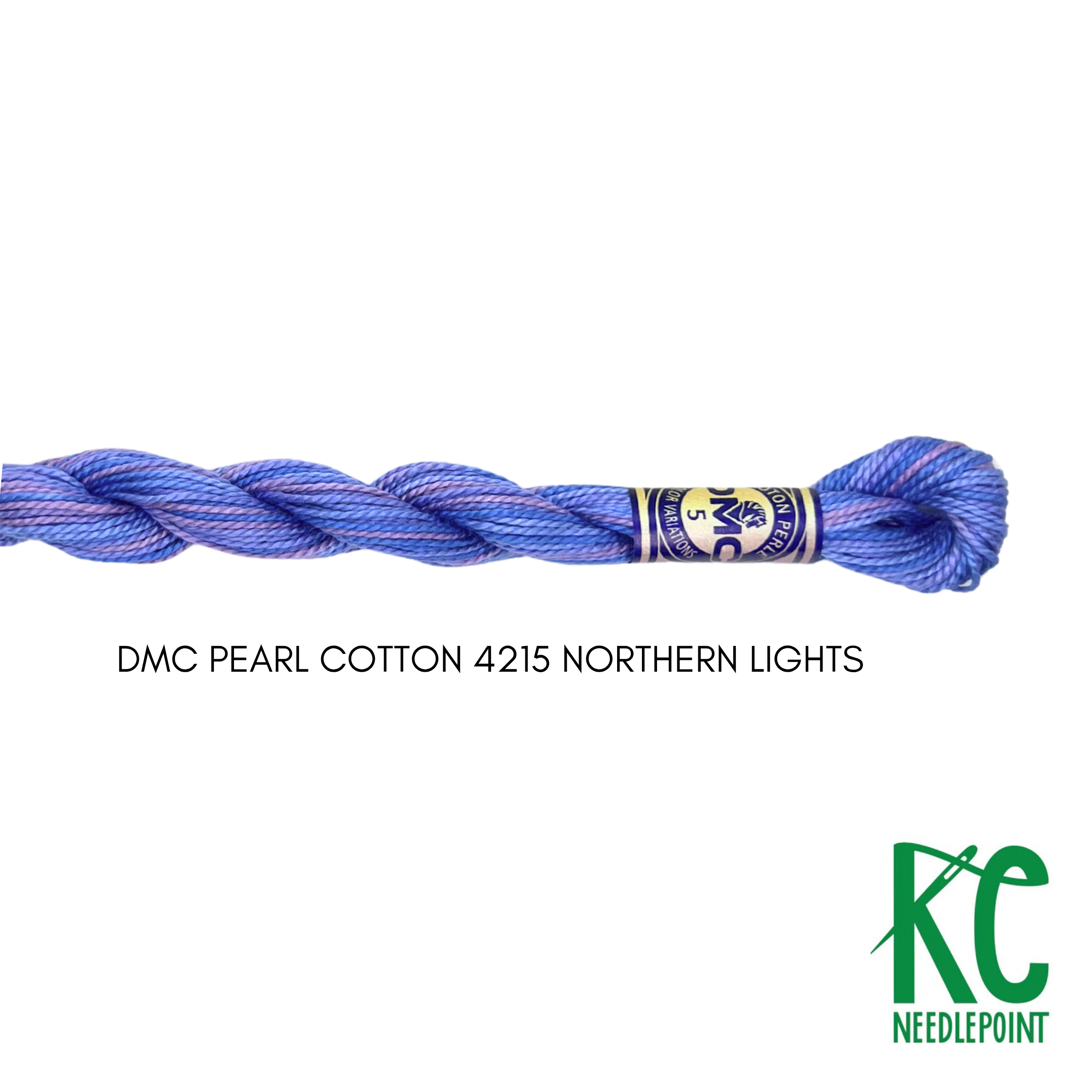 DMC 5 Pearl Cotton 4215 Northern Lights - KC Needlepoint
