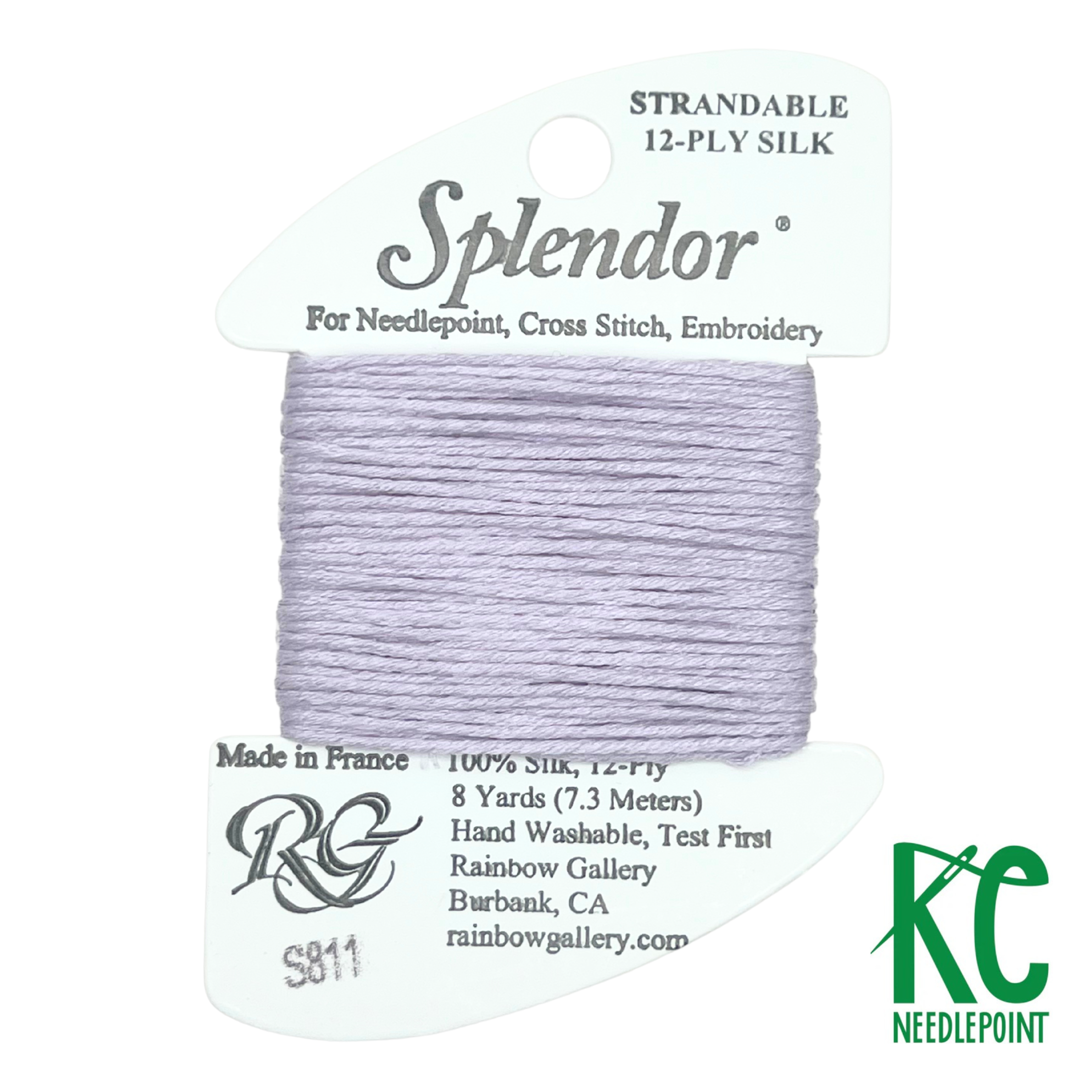 Splendor S811 Lavender - KC Needlepoint