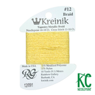 Kreinik Card Size 12 091 Star Yellow - KC Needlepoint