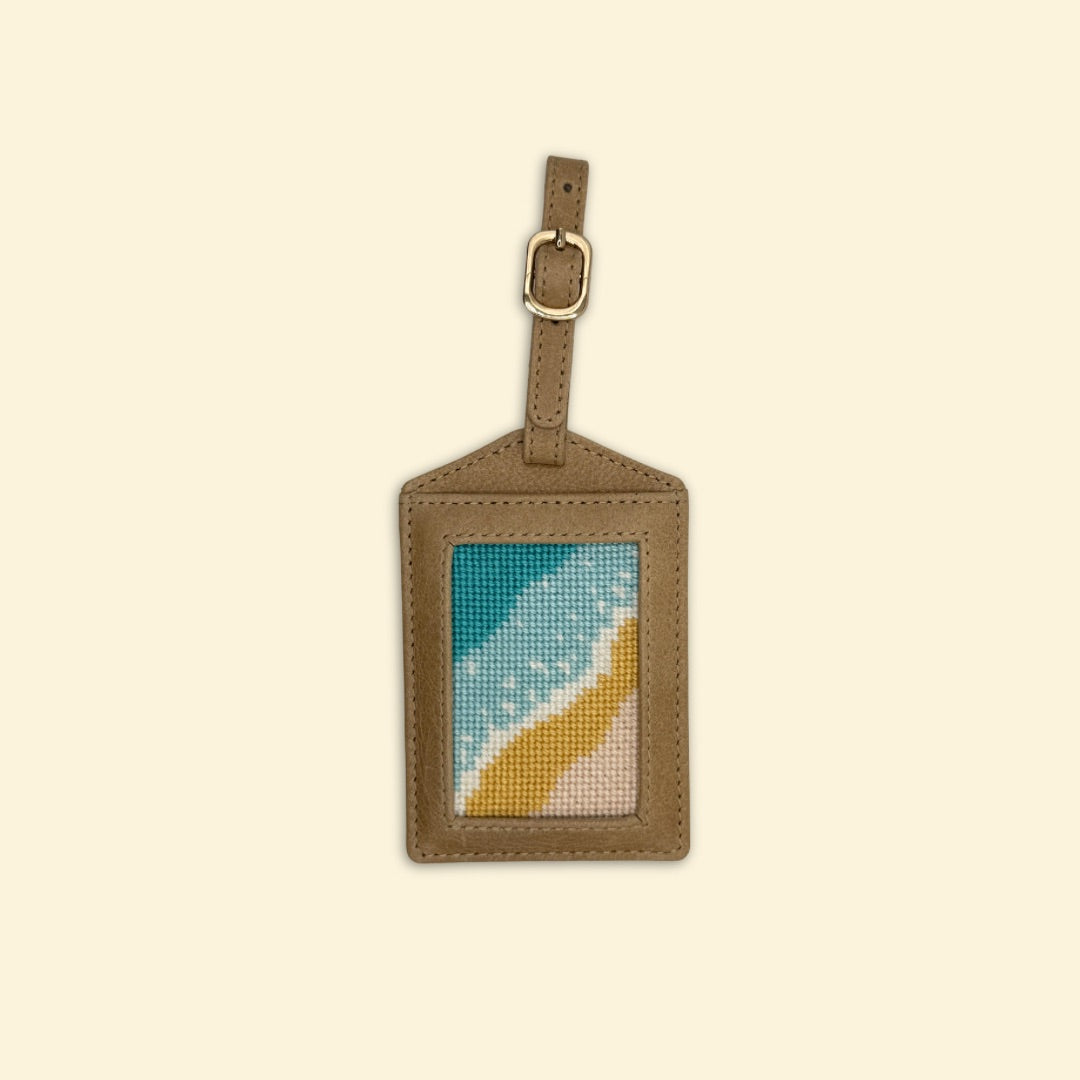 On the Surf Bag/Luggage Tag Kit - KC Needlepoint