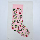 Strawberries Stocking Canvas - KC Needlepoint
