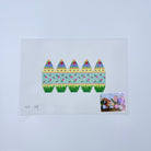 Rose Sprinkles 3D Egg Canvas - KC Needlepoint