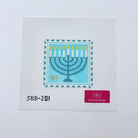 Menorah Stamp Canvas - KC Needlepoint