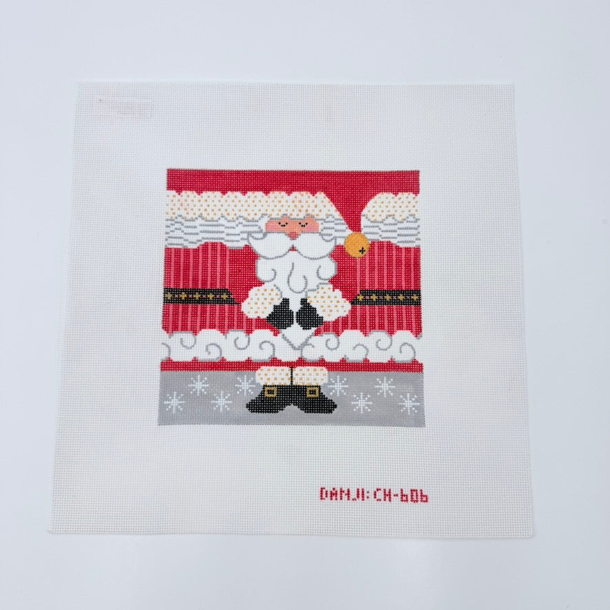Santa Roll-Up Canvas - KC Needlepoint