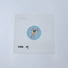 Candy Canes Round Canvas - KC Needlepoint