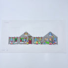 Santa Village Santa's House Canvas - KC Needlepoint