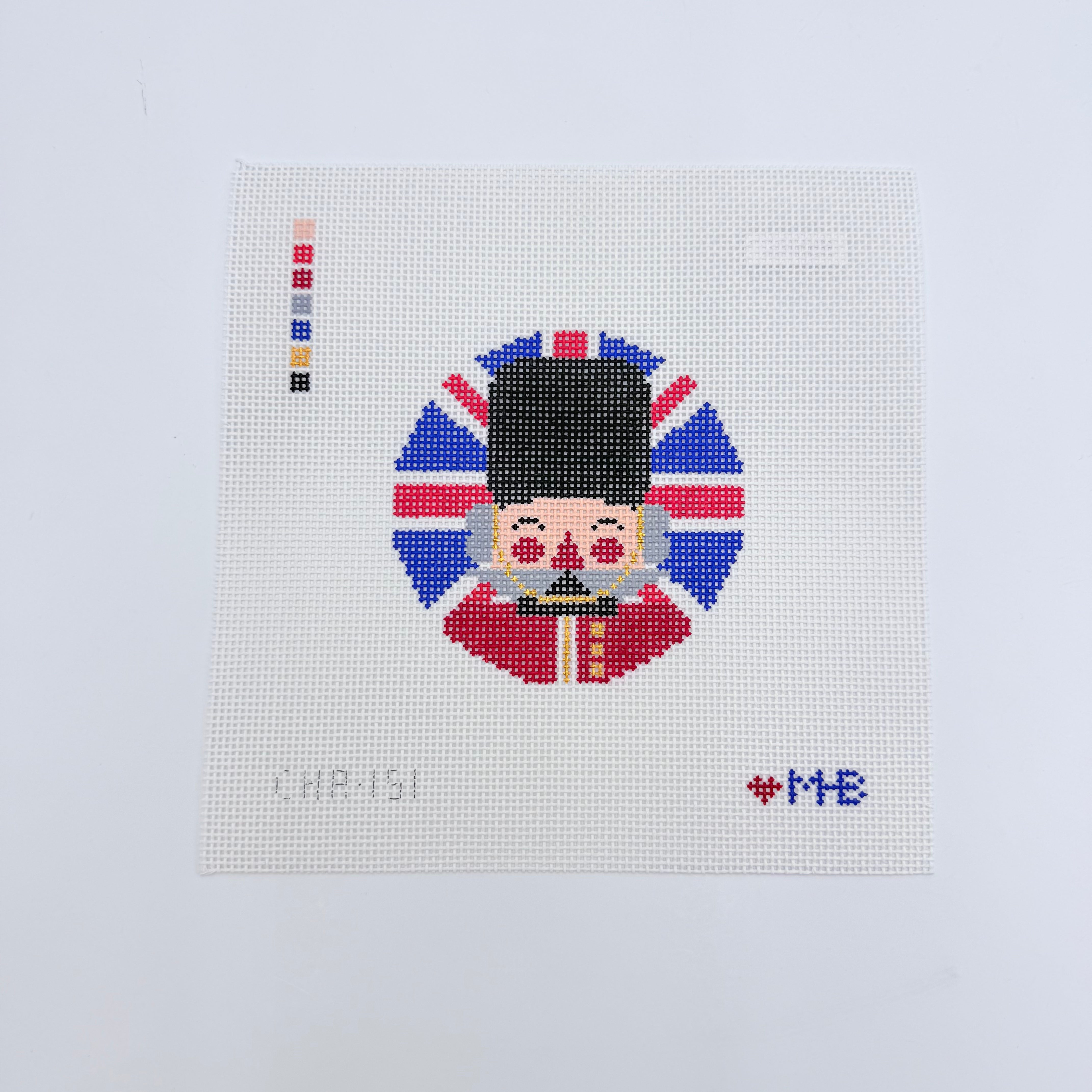 Nutcracker Kensington Round Canvas - KC Needlepoint
