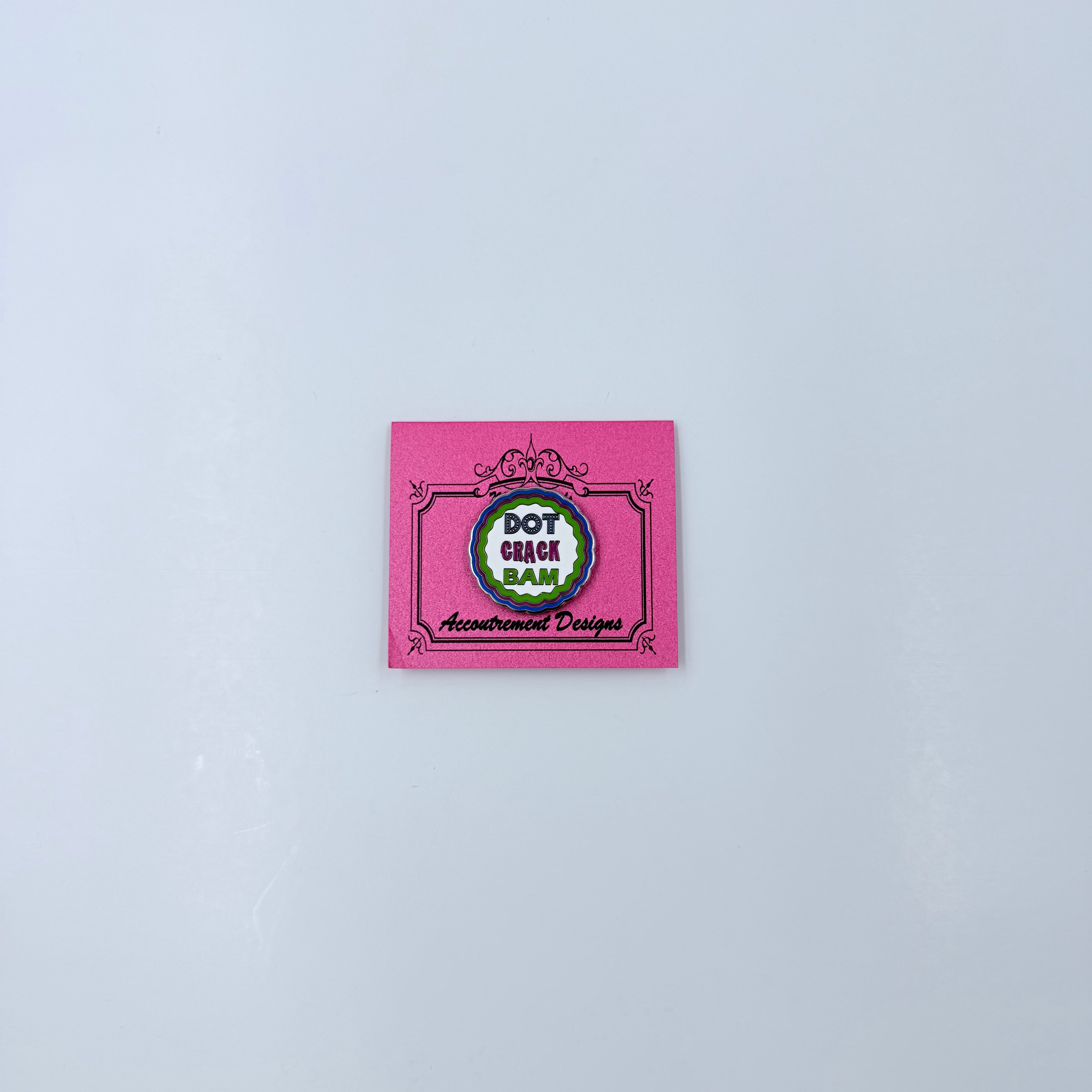 Dot Crack Bam Needle Minder - KC Needlepoint