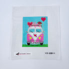 Micro Bus Valentine Canvas - KC Needlepoint