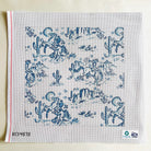 Cowboy Toile Pillow Canvas - KC Needlepoint