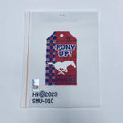 SMU Vintage Travel Tag Canvas (Copy) - KC Needlepoint