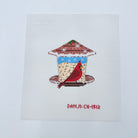 Cardinal Bird Feeder Canvas - KC Needlepoint