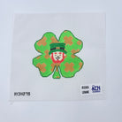 Shamrock and Leprechaun Canvas - KC Needlepoint