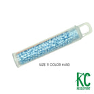 Size 11 Seed Beads 430 Glacier Blue - KC Needlepoint