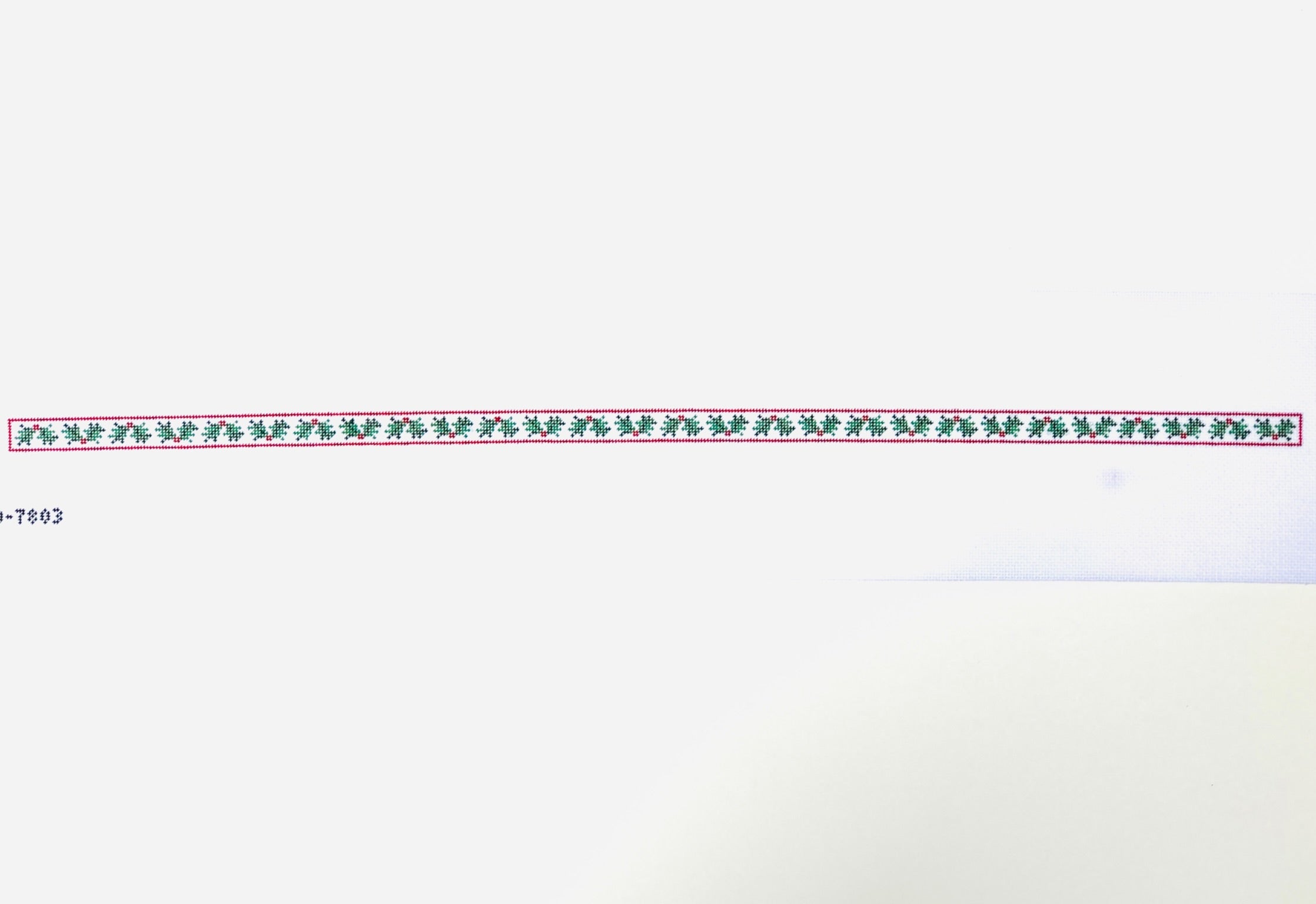 Holly Barrette Canvas - KC Needlepoint