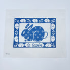 Le Lapin Canvas - KC Needlepoint