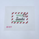 Mini Santa Letter Canvas - KC Needlepoint