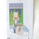 Winter Solstice Bauble Stocking Canvas - KC Needlepoint