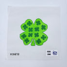 Shamrocks on Shamrock Canvas - KC Needlepoint